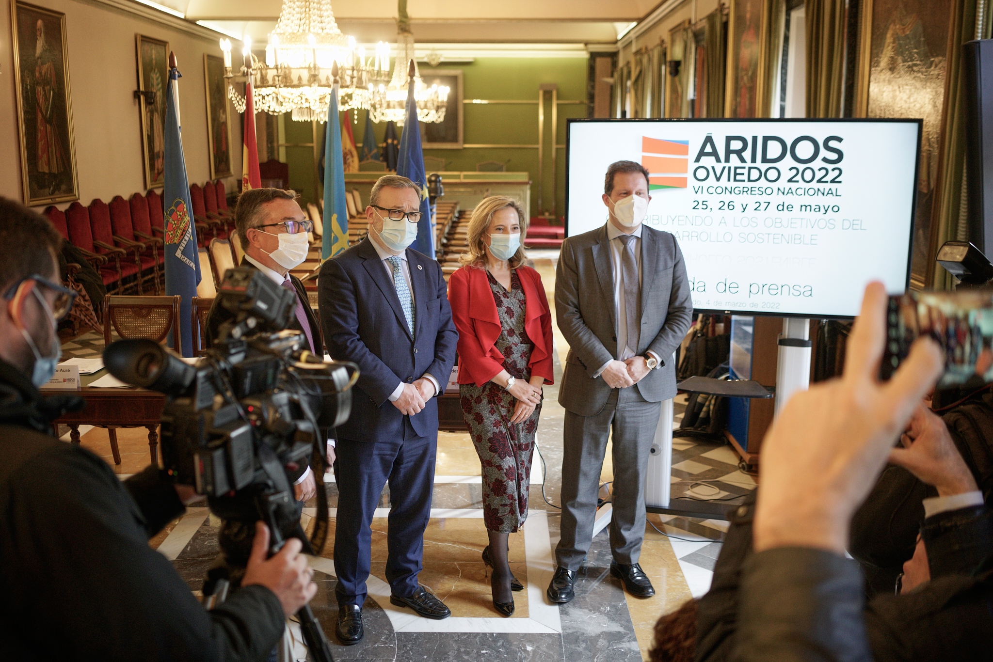 Rueda de prensa Congreso Nacional de Áridos